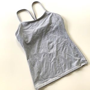 Lululemon Yoga Tank Top-Grey, Size 4